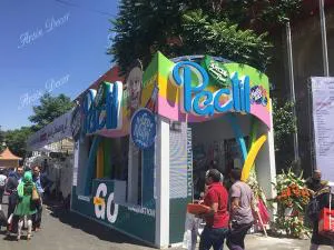 دکور غرفه نمایشگاهی پاستیل