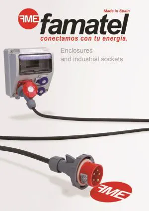 تجهیزات برق صنعتی ضد آب و ضد گرد و غبار فاماتل اسپانیا