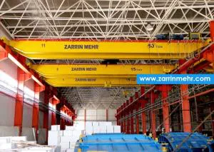 جرثقیل سقفی شرکت مهندسی کیهان فراز زرین