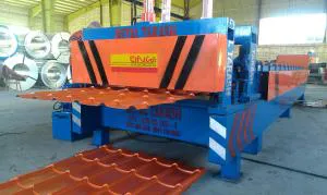 ساخت خط تولید شیروانی کرکره،سفال موجدار ،ذوزنقه