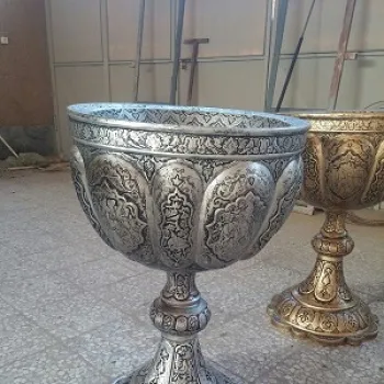 گلدان جام فایبرگلاس