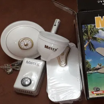 پنکه هندی 4 پره کوچک و 3 پره بزرگ (مترو METRO)