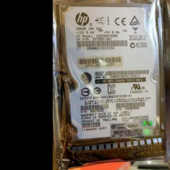 هارد300گیگ اچ پی - hard 300gb 10k sas