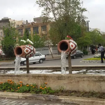 انواع آبنما و حوضچه های شهری و پارکی فایبرگلاس