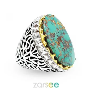 سایت زرسی برترین تولیدکننده و صادر کننده انگشتر نقره مردانه دست ساز